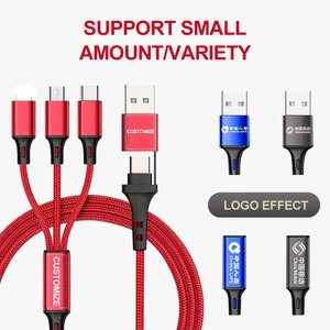 4 <strong>in</strong> <strong>1</strong> Fast Charging Cable 3 <strong>in</strong> <strong>2</strong> Data USB Type-c Micro Charger Cable - Product Image 4