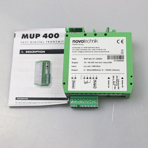German Novotechnik MUP400 Series signal Converter MUP 400-01 0-10V Displacement <strong>Sensor</strong> <strong>Output</strong> Without Electrical Isolation
