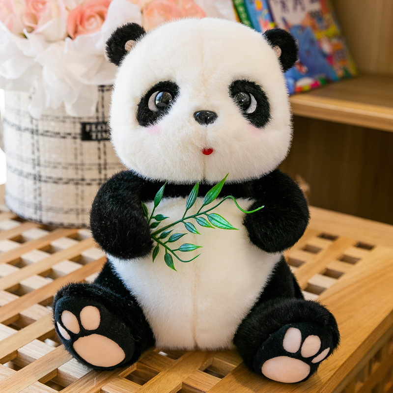 Panda en bambou 25cm