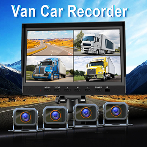 Alta resolução Reversa Imagem Veículo Segurança 1CH/2CH/3CH/4CH Display 7 polegadas Monitor <span class=keywords><strong>DVR</strong></span> Recorder Truck Monitoring System