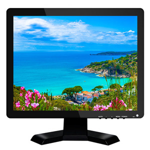 Monitor de PC de pantalla cuadrada de 17 pulgadas 1280*1024 montado en la pared Monitor de computadora de 17 pulgadas Monitor de visualización de imagen de alta definición de 17 pulgadas - Product Image 1