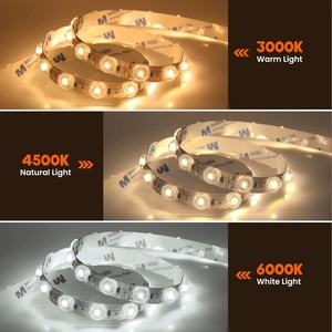 GMJH1111 กระจายการสะท้อนแสง LED DC 24V ความสว่างสูงเลนส์ LED Strip SMD2835 48 leds/M 12 มม.ยืดหยุ่น led Strip diffuser