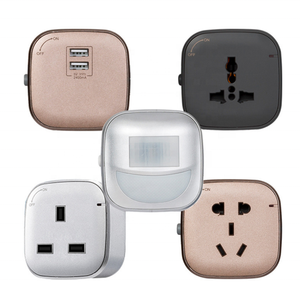 EU/<strong>UK</strong> /Universal Power Socket Surface <strong>Mounted</strong> Removeable Power and Data Solution with GSS System Electrical Power Socket Track - Product Image 4