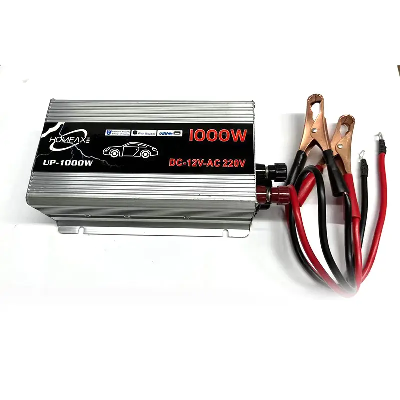 Off grid pure sine dc 12 v24v power inverter 1000w ac 110v/220v outdoor camp car inverter