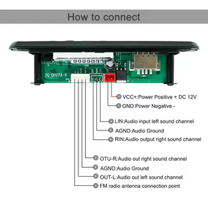 High Quality Brand New Radio and Audio DIY <strong>Kit</strong> 5V <strong>FM</strong> USB MP3 Board 12V Bluetooth MP3 Module, - Product Image 3