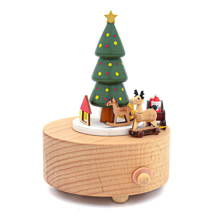 Natural Wood Color-Christmas tree