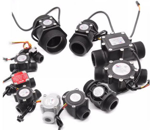 G1/2 "液体測定システム用水流センサーホール効果スイッチ流量計カウンター1-30L/min - Product Image 1
