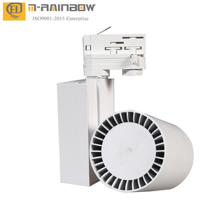 Phật sơn cửa hàng đèn 52 wát LED theo dõi ánh sáng 3-pha tại chỗ đường sắt đèn với COB Chip siêu thị Nhôm Cơ thể thiết kế Châu Âu phong cách - Product Image 4