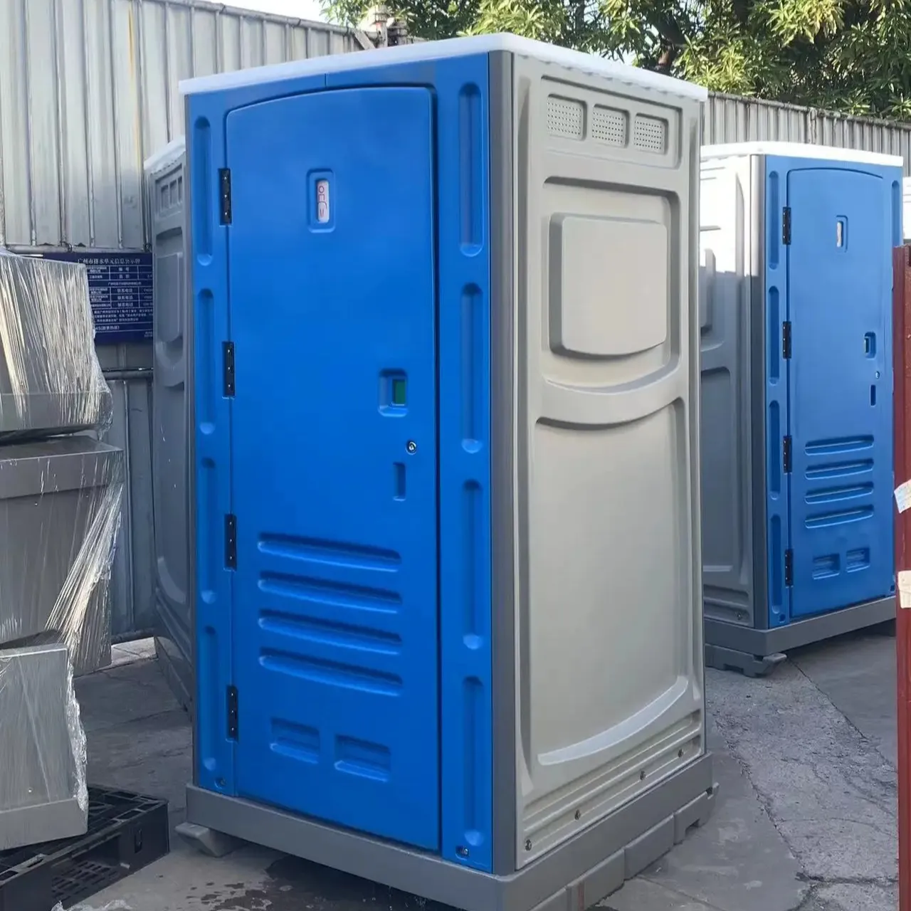 Toilettes mobiles mobiles en plastique pour produits chimiques, cabine publique portable pour l'Australie