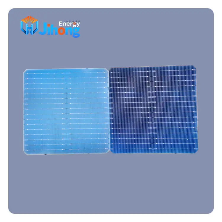 Solar energy photovoltaic cells 23.7%-25.1% high efficiency 182*182mm 16BB for solar cells monocrystalline panels