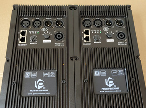 D3.8II Active Line Array Speaker Amplifier Module 800W 3CH Plate Amplifier Bi-AMP <strong>Design</strong> Built in <strong>DSP</strong> 2 in 3 Out Audio <strong>Processor</strong>