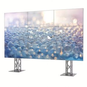 Schermo Lcd Videowall 4x2 4k 3x1 Display Lcd 1.8mm con Daisy Chain Controller 4x4 processore Video Wall 3x3 - Product Image 1