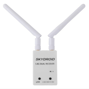 SKYDROID 5.8Ghz 150CH FPV接收器UVC 5.8G双接收器双/单天线OTG智能手机安卓手机遥控无人机零件 - Product Image 5