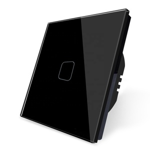 SmartdustEU標準高感度LEDインジケーター防水シングルライブライン1ギャング1ウェイウォールドアベルスマートタッチスイッチ - Product Image 2