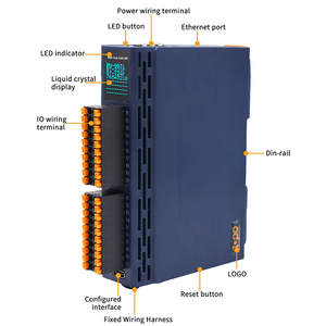ODOT BOXIO Modbus-TCP Integriertes E/A-Modul, 8 Kanäle Strome in gangs ausgang und 4 Kanäle Stroma usgang - Product Image 5
