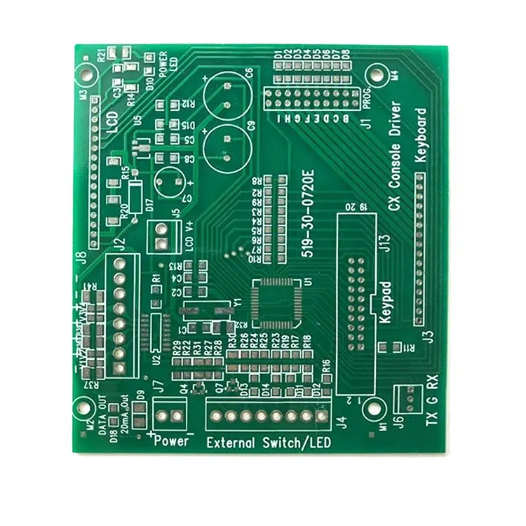 Chargeur de PCB électronique personnalisé, fabrication de Circuit imprimé avec clavier 60% design pcb et développement de logiciel, service pcba