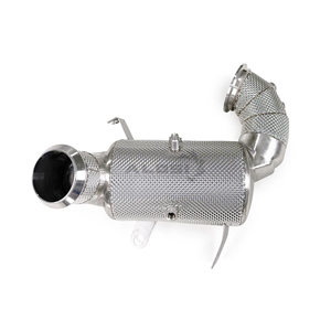 Yüksek akışlı egzoz downspouts mercedes-benz AMG/CLA45S AMG için uygundur 2020-2023 motor arıza ışığı downspouts olmadan - Product Image 4