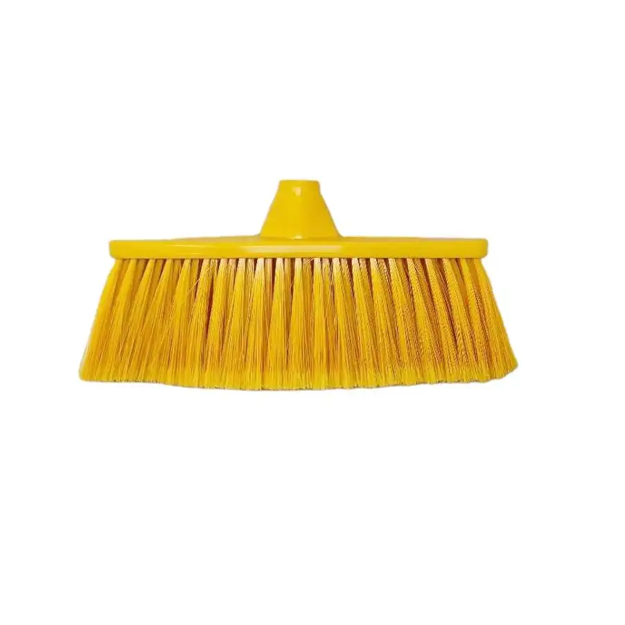 Высококачественная щетка для чистки дома, KPHX-0043 желтая щетка для чистки, мягкая щетка для метлы, пластиковая щетка для метлы