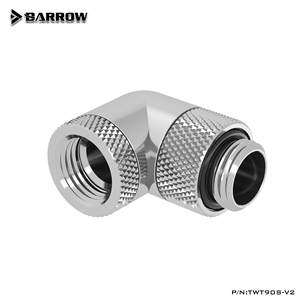 Barrow G1/4ด้าย90องศาโรตารี่ฟิตติ้ง360หมุนกระชับ (ชายหญิง) สำหรับคอมพิวเตอร์น้ำเย็น TWT90S-V2 - Product Image 3