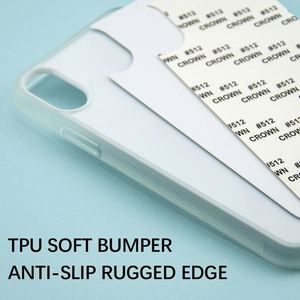IPhone 11 için sopa kağıt ile oluk telefon kapağı iphone 13 için şap levhalar ile 2D TPU PC süblimasyon cep telefonu kılıfı. - Product Image 2
