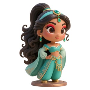 Tùy Chỉnh Q-Phiên Bản Vườn Công Chúa Trang Trí Đồ Chơi Hợp Thời Trang Hoạt Động Búp Bê Nhựa Búp Bê Đồ Chơi Mù Hộp Handmade - Product Image 1