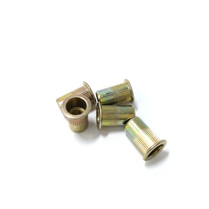 <strong>AVK</strong> Thread Nutserts 1/4-20UNC Carbon Steel Knurled <strong>Rivet</strong> <strong>Nut</strong>