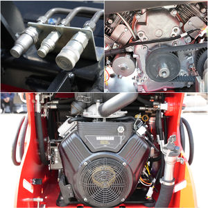 EPA รถตักขนาดเล็ก Kubota 3สูบ1ตันเครื่องยนต์ดีเซลด้านหน้ารถตักขนาดเล็กพร้อมระบบไฮดรอลิกเต็มรูปแบบจากจีน - Product Image 2