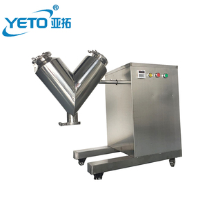V şekli 10L laboratuvar mini toz karıştırma makinesi Lab kuru toz mikser - Product Image 1