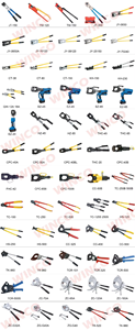 TCR-40 cırcır manuel kablo kesici manuel sıkma aracı manuel nokta presleme pense, mekanik nokta tipi sıkma pense - Product Image 5