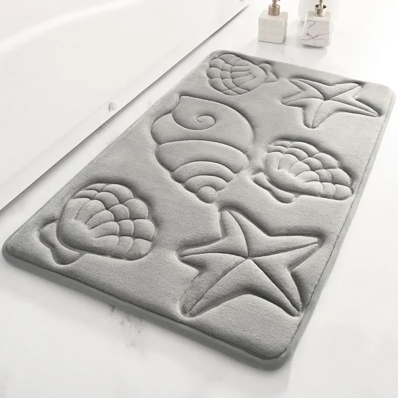 40 × 60 cm schnelles Wasser trocknen super absorbierender Badezimmerteppich teppich Dusche-Matte rutschfest Diamatit-Badewannen Stein-Badewannenmatte