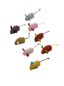 Juguetes interactivos para gatos, lindos gatitos, ratones, hierba gatera, juguetes para masticar para gatos - Product Image 3