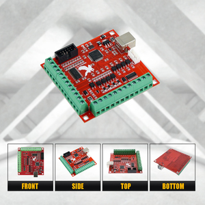 Placa de conexión RNR USB MACH3 100Khz, controlador de interfaz de 4 ejes, tarjeta controladora de movimiento, eje esclavo para enrutador de fresado de grabador CNC - Product Image 2