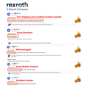 Original Rexroth R160510431 longitud personalizada XYZ carril guía R160510331 piezas de enrutador CNC rodamientos deslizantes guías lineales - Product Image 6