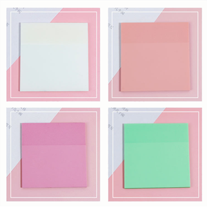 定制花式防水宠物透明便签记事本50张贴纸学生办公文具便条纸 - Product Image 3