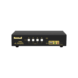 JideTech 4端口双显示器HDMI 2.0 KVM开关，带音频，USB集线器支持4Kx2K @ 60Hz，YUV 4:4:4 - Product Image 2