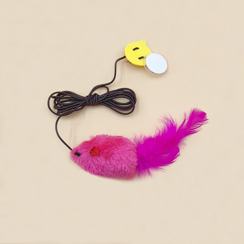 Rose-red hanging talking mouse