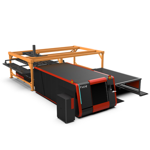 Auto scarico automatico in fibra di taglio Laser macchina in acciaio inox metallo al dettaglio industrie Raycus Raytools - Product Image 1