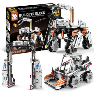730pcs Transform Machine Dog DIY STEM Building Block <strong>Game</strong> for Kids with APP Control - Product Image 1