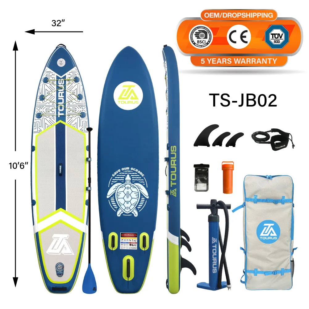 TOURUS fabbrica cinese all'ingrosso paddle board gonfiabile Planche a pagaie Placa de remo Papan dayung SUP