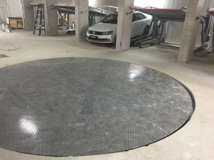 クールディスプレイ展示用360度車ターンテーブルガレージ用自動車回転プラットフォーム - Product Image 5