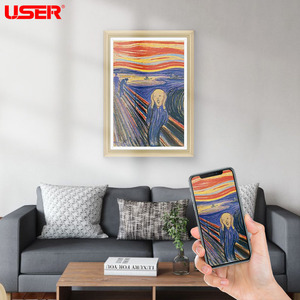 Bán Buôn Phát Lại <span class=keywords><strong>Video</strong></span> 7 8 10 12 13 14 15 17 18 19 21 22 25 26 32 Inch Khung Ảnh Kỹ Thuật Số NFT Hiển Thị - Product Image 2