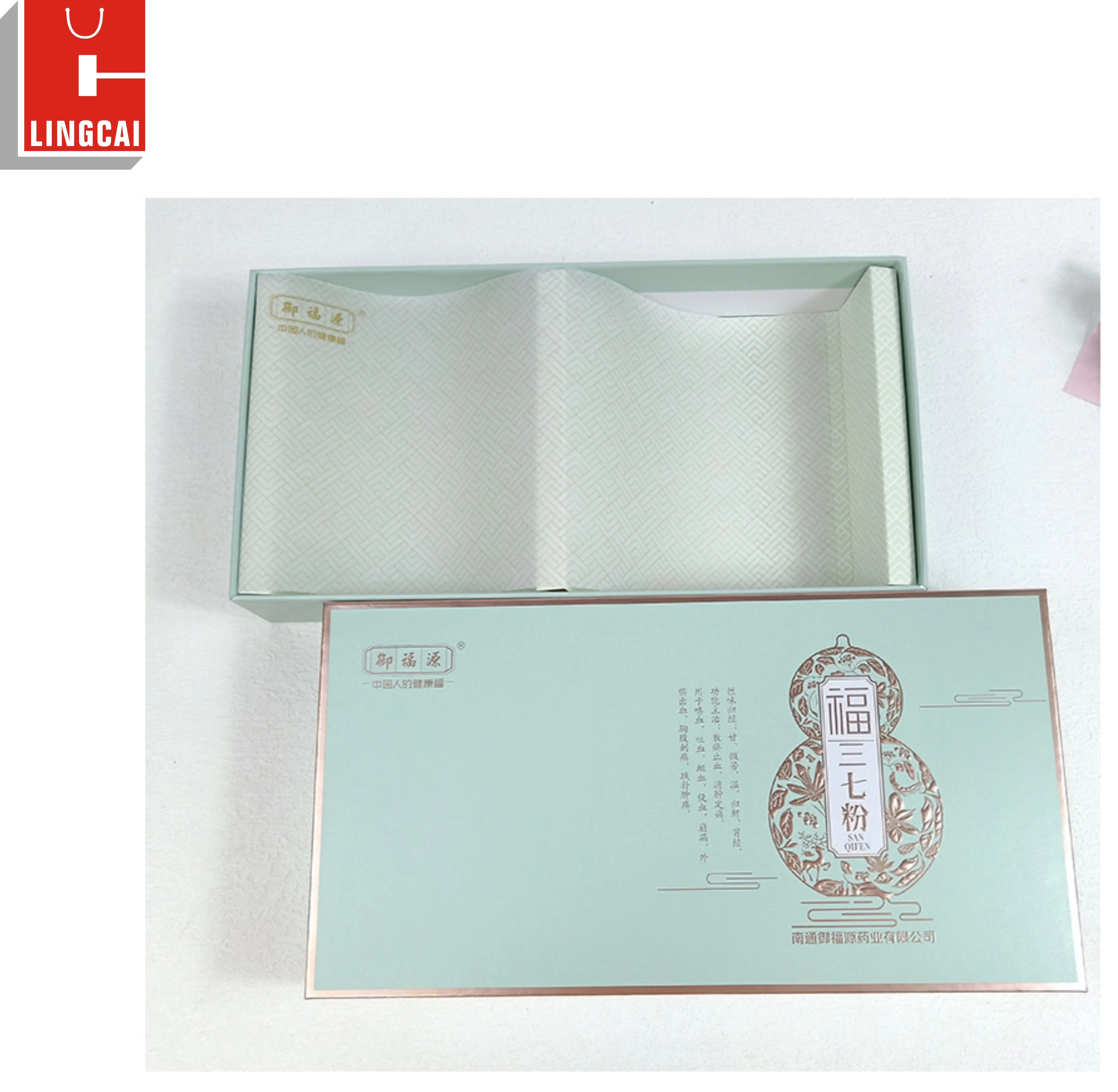 Caja de cartón personalizada para regalo médico, caja de embalaje de regalo de salud, fabricante profesional OEM