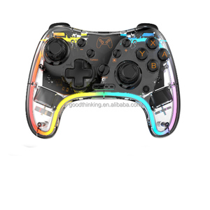 ゲームジョイスティックワイヤレスゲームパッドPCコンピューターAndroidRGB LEDコントローラーforSwitch for Switch LiteOLED - Product Image 2