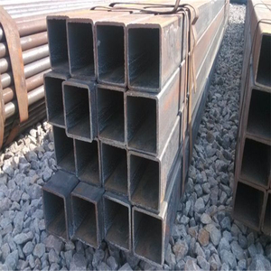 יצוק ברזל צינור 40*40mm כיכר וילון קיר בשימוש פלדת צינור