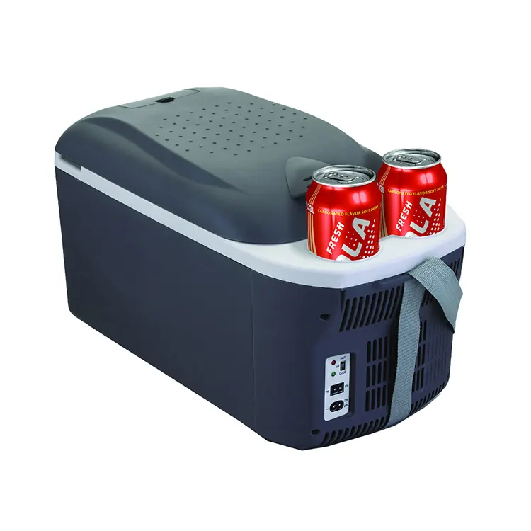 Evercool mini refrigerador para carro, caixa de geladeira portátil para viagem com capacidade de 16l dc 12v