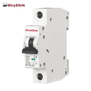 Estructura L7 240V 415V 6kA 10kA 1P 2P 3P 4P 63A MCB Disyuntor en miniatura con certificado IEC CE - Product Image 1