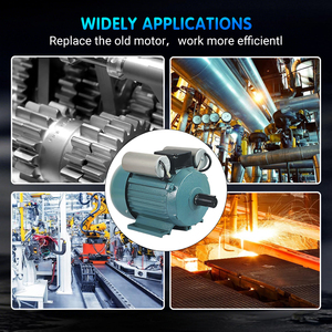 YL loạt duy nhất giai đoạn 1.1KW 1.5HP 1400 vòng/phút AC động cơ điện không đồng bộ động cơ cảm ứng - Product Image 6