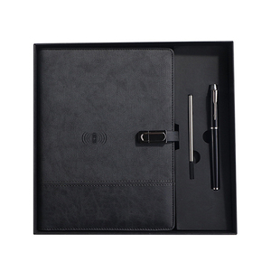 快速充电u盘无线充电笔记本商务会议记录本礼品盒套装 - Product Image 2