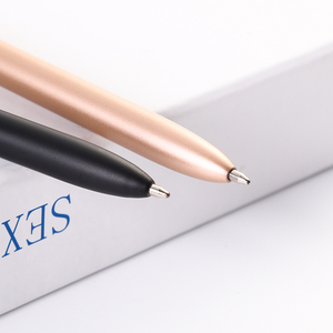 2025 Gel Bút Sang Trọng Bút Đơn Giản Kim Loại Nhôm Con Lăn Bóng Bút Với Biểu Tượng Tùy Chỉnh - Product Image 4