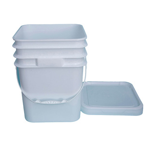 Yüksek kaliteli 1L 2L 3L 6L HDPE plastik davul geri dönüşümlü depolama için kapalı üst konteyner - Product Image 3